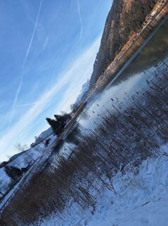 Foto van Dagmar Hofer langs de tour
