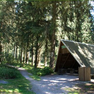 Rastplatz an der Landesgrenze