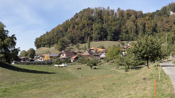 Foto von Peter Burki entlang der Tour