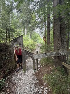 Foto von Gottfried Wietinger entlang der Tour