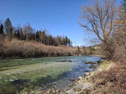 Foto von Verena entlang der Tour