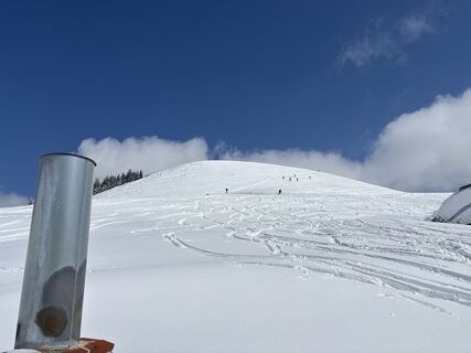 Foto von Heinz Sperl entlang der Tour