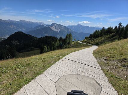 Foto von Walter Dienstl entlang der Tour
