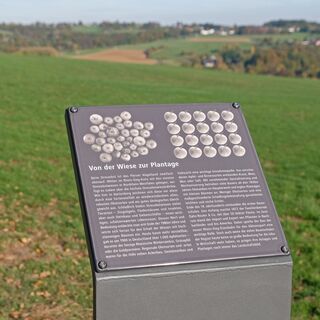Obstanbau-Infotafel