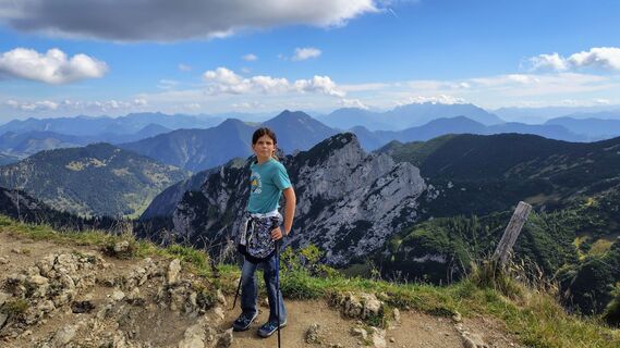 Photo de Gibi le long du parcours