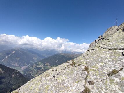 Foto von Raimund Rubatscher entlang der Tour