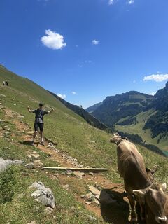 Foto von Eric Draxl entlang der Tour