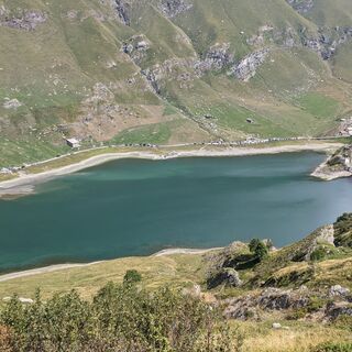 Malciaussia-See von oben