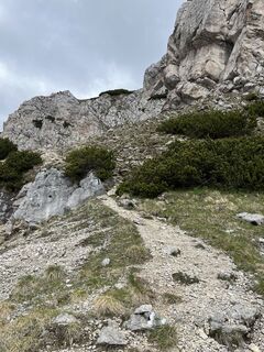 Photo de Andreas Hanzalek le long du parcours
