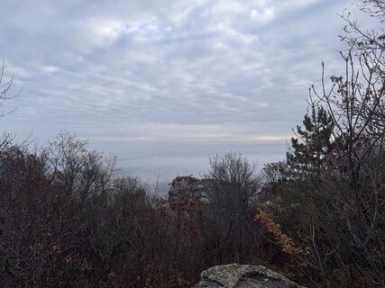 Fotografia z Eszter Csapó na trase