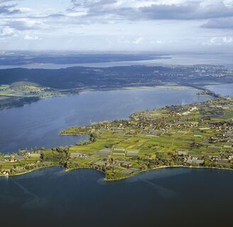 Blick auf die Reichenau