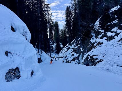 Foto von Joachim Kempter entlang der Tour
