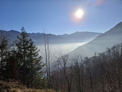 Foto von Elisabeth Jank entlang der Tour