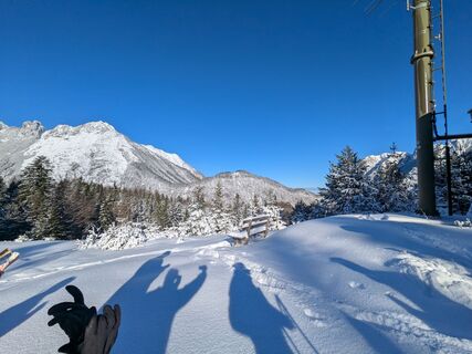 Photo de Andreas Schnur le long du parcours