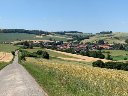 Blick auf Erkeln