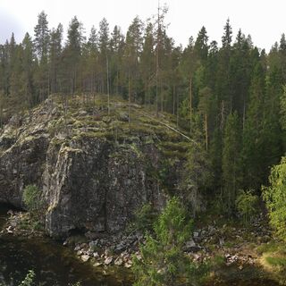 Hiidenportti-Schlucht