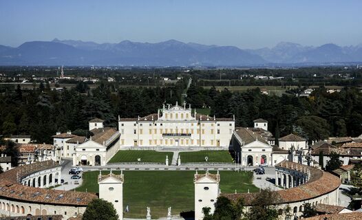 Codroipo - Luftaufnahme der Villa Manin