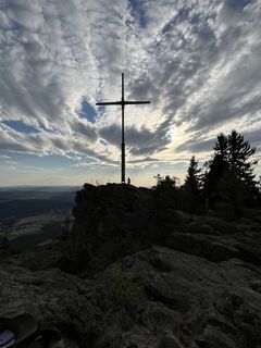 Photo de Daniel Groß le long du parcours