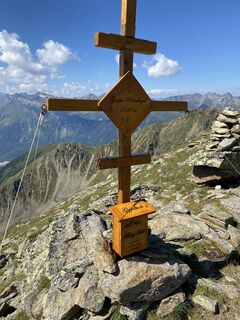 Foto von Hans entlang der Tour