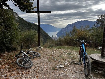 Foto von Stefano “Iddo” entlang der Tour