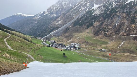 Photo de Silke le long du parcours