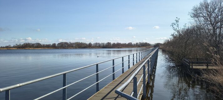 Foto von Peter Fasol entlang der Tour