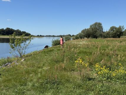 Photo de Alexander Zuber le long du parcours