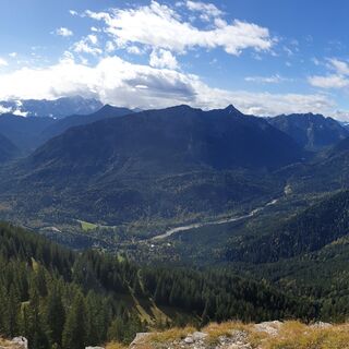 Hüttenwanderung - Panorama vom Hennenkopf