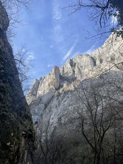 Foto von Enikő Pap entlang der Tour