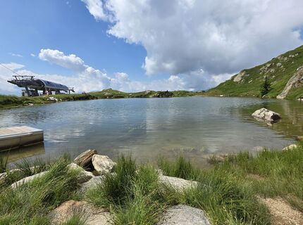 Foto von André Moergeli entlang der Tour