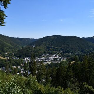 Ausblick auf Leutenberg