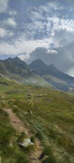 Foto von Gabriele Ravasi entlang der Tour