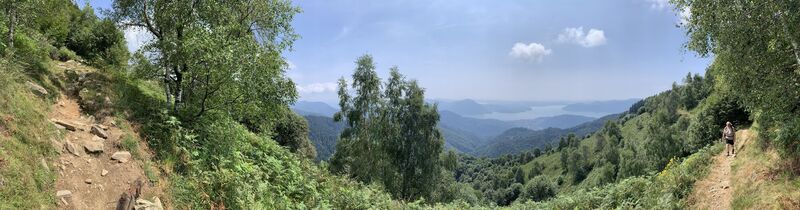 Foto von Koen De Wit entlang der Tour