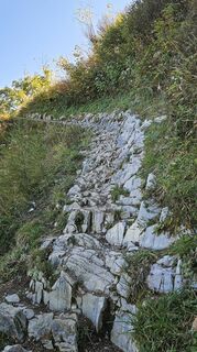 Foto van Hermann Sch. langs de tour