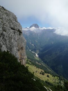 Photo de Froni Valter le long du parcours