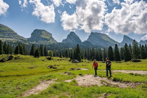 Wandern am Fusse der Churfirsten