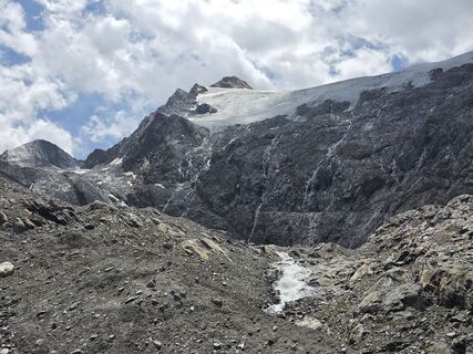 Foto de Gudrun Lippert a lo largo del recorrido