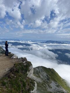 Foto von Emilia Klingenberg entlang der Tour