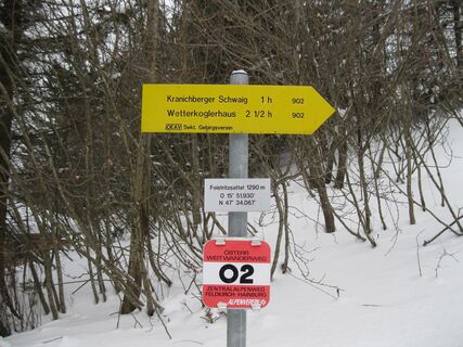 Feistritzsattel - Schöberlriegel