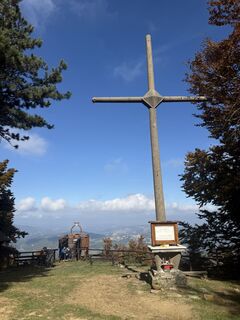 Zdjęcie z Manuel Toninello wzdłuż trasy