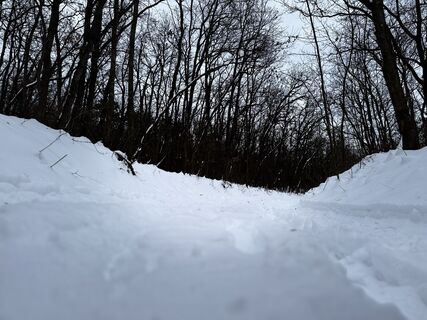 Fotografia z Eszter Csapó na trase
