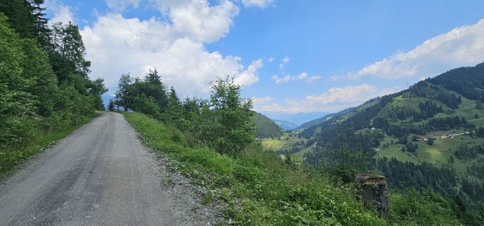 Photo de Michael Ganswind le long du parcours