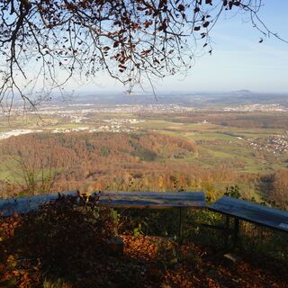 Aussichtspunkt Fuchseck mit Panoramatafeln