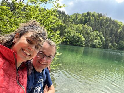 Foto von Tomas Schweizer entlang der Tour