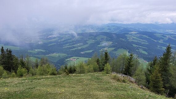 Foto von Reinhard Pomper entlang der Tour