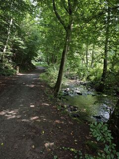 Zdjęcie z Björn Heun wzdłuż trasy