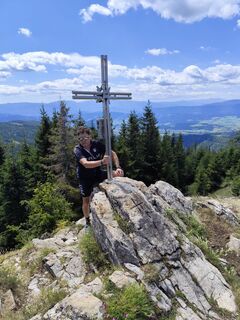 Foto von Wolfgang Bloder entlang der Tour