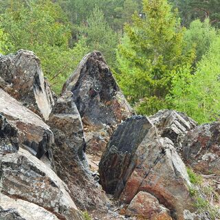 Schieferfelsen