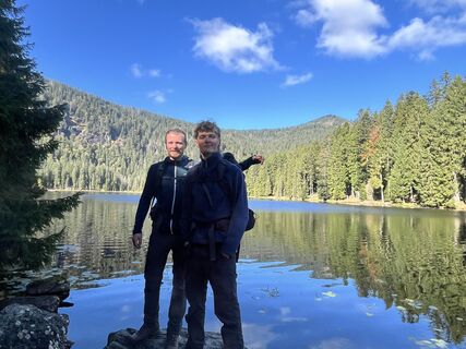 Foto de Stefan Huth a lo largo del recorrido