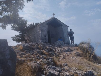 Foto von Andrej Meštrović entlang der Tour